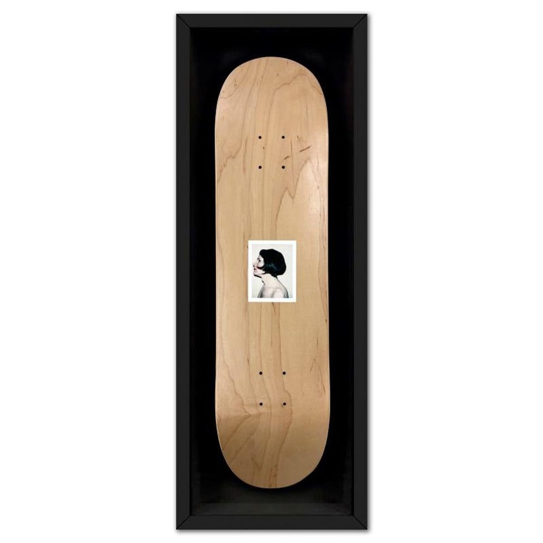 Andy Warhol (1928-1987), "Self-Portrait (Grey)" Framed One-of-a-Kind Unique Edition Skateboard, (1 of 3)
