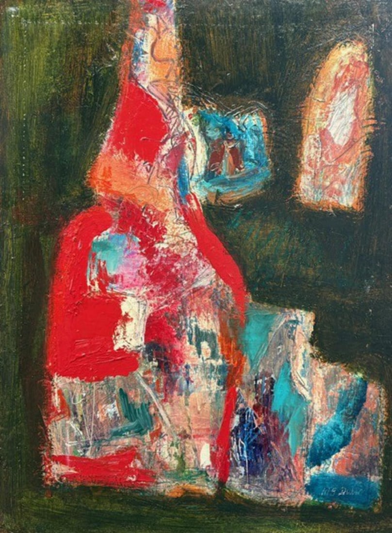 Marlene Bronstein Dubin- Original painting canvas (1 of 1)