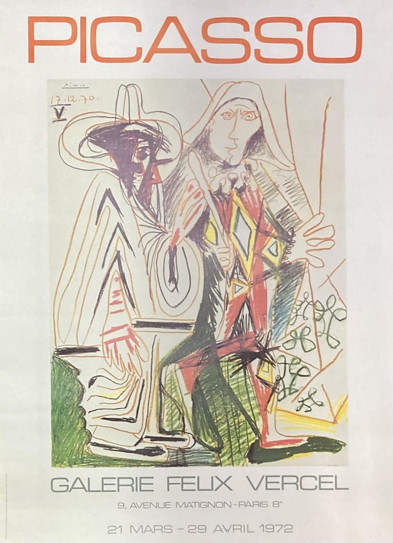 Picasso - Offset Lithograph: Artist: Picasso . Medium: Offset Lithograph . Additional: This first edition two-volume set was published in 1970 by Random House, New York and is comprised of 347 offset lithographs done after origin