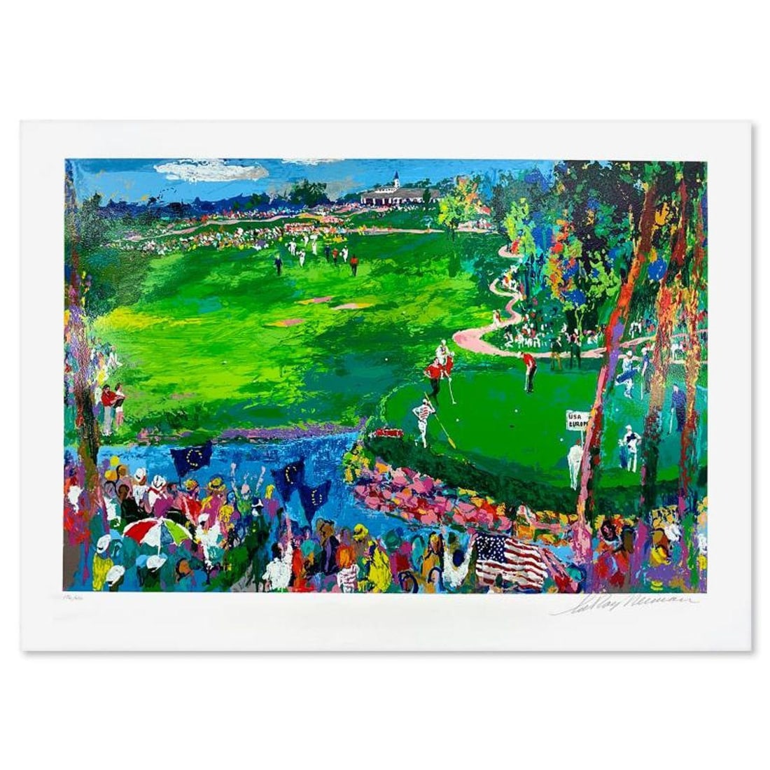 LeRoy Neiman (1921-2012), "Ryder Cup Valhalla 2008" Limited Edition Serigraph, Numbered 176/450 and (1 of 2)