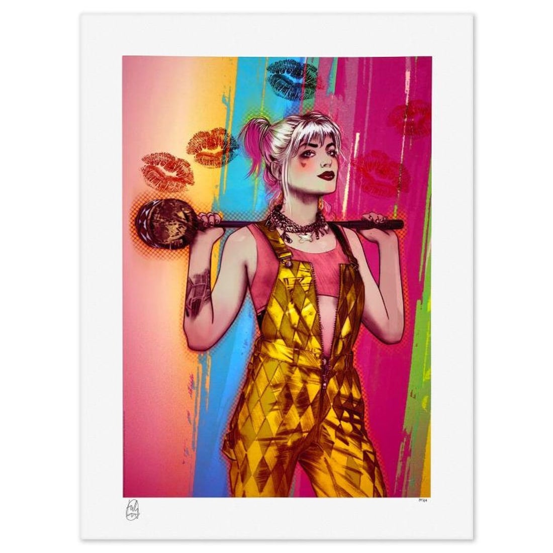 DC Comics & Tula Lotay, "Birds of Prey: Black Canary" Limited Edition, PP Numbered 3/4 and Signed: "Birds of Prey: Black Canary" is a limited edition giclee on paper from DC Comics and Tula Lotay, PP numbered 3/4 and bearing the authorized signature of the artist. Includes Letter of Authenticity. M