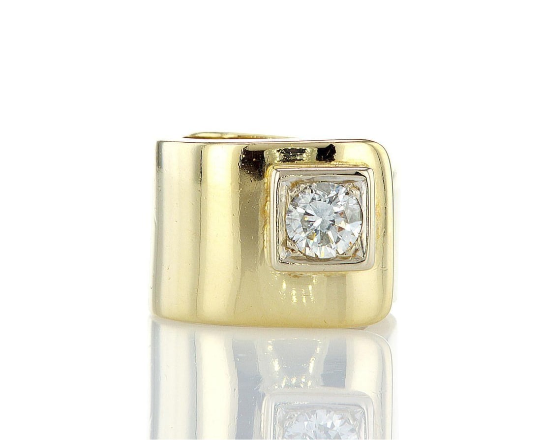 14kt Yellow Gold 0.6ctw Diamond Ring (1 of 2)
