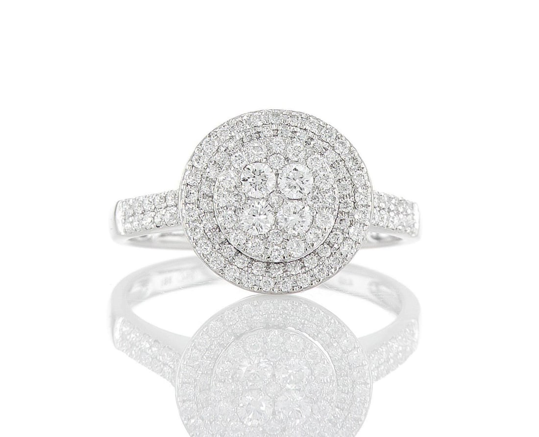 14kt White Gold 0.79ctw Diamond Ring (1 of 2)