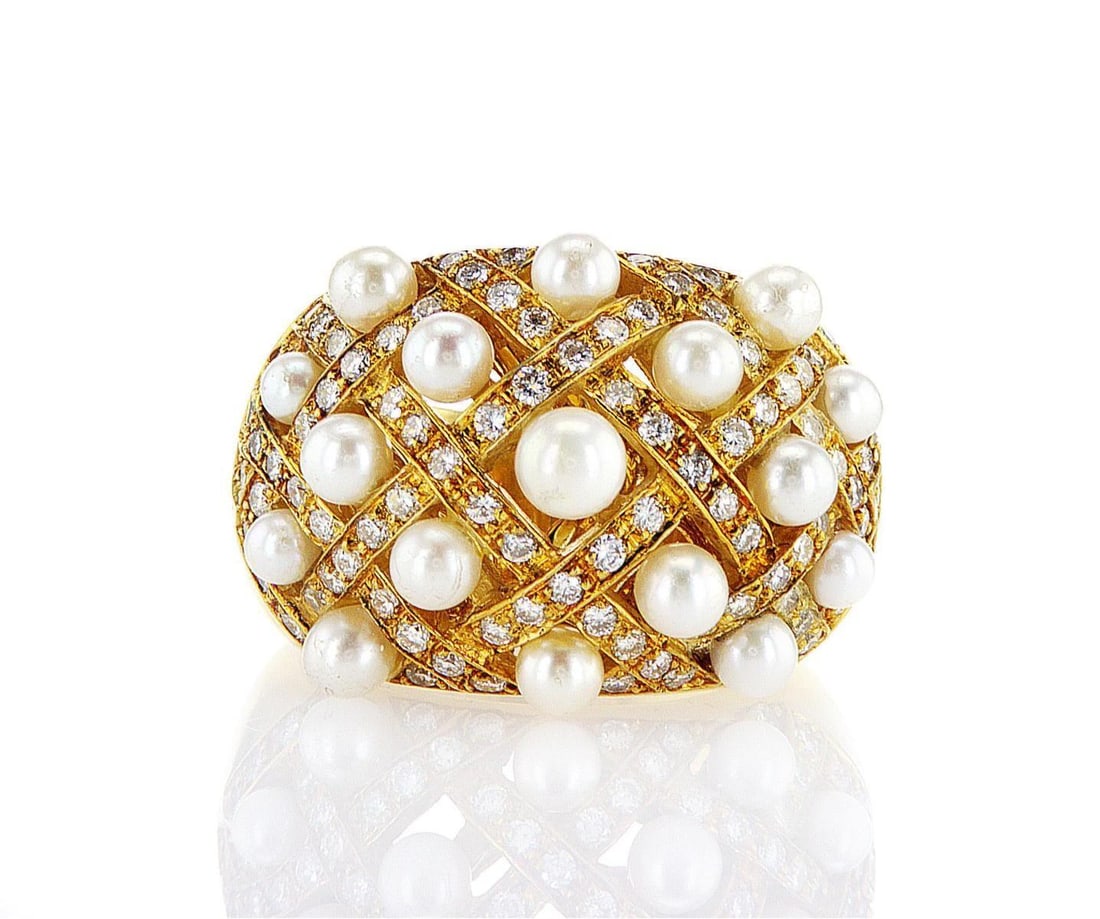 18kt Yellow Gold 0.75ctw Gold Ring (1 of 2)