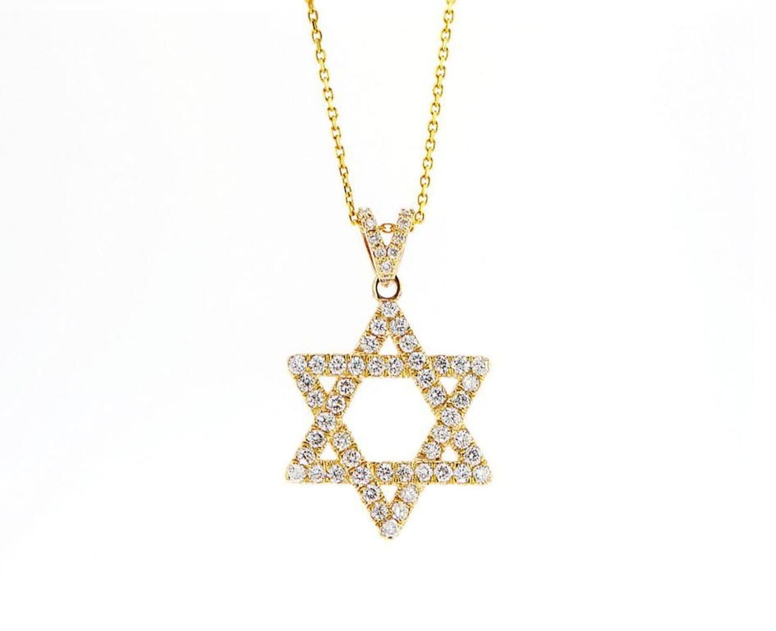 14kt Yellow Gold 0.85ctw Diamond Pendant (1 of 2)