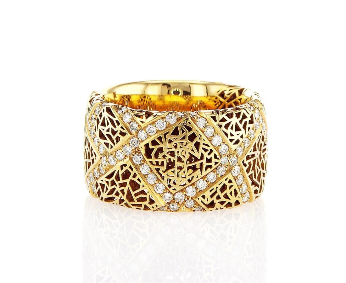 18kt Yellow Gold 0.96ctw Diamond Ring (1 of 1)