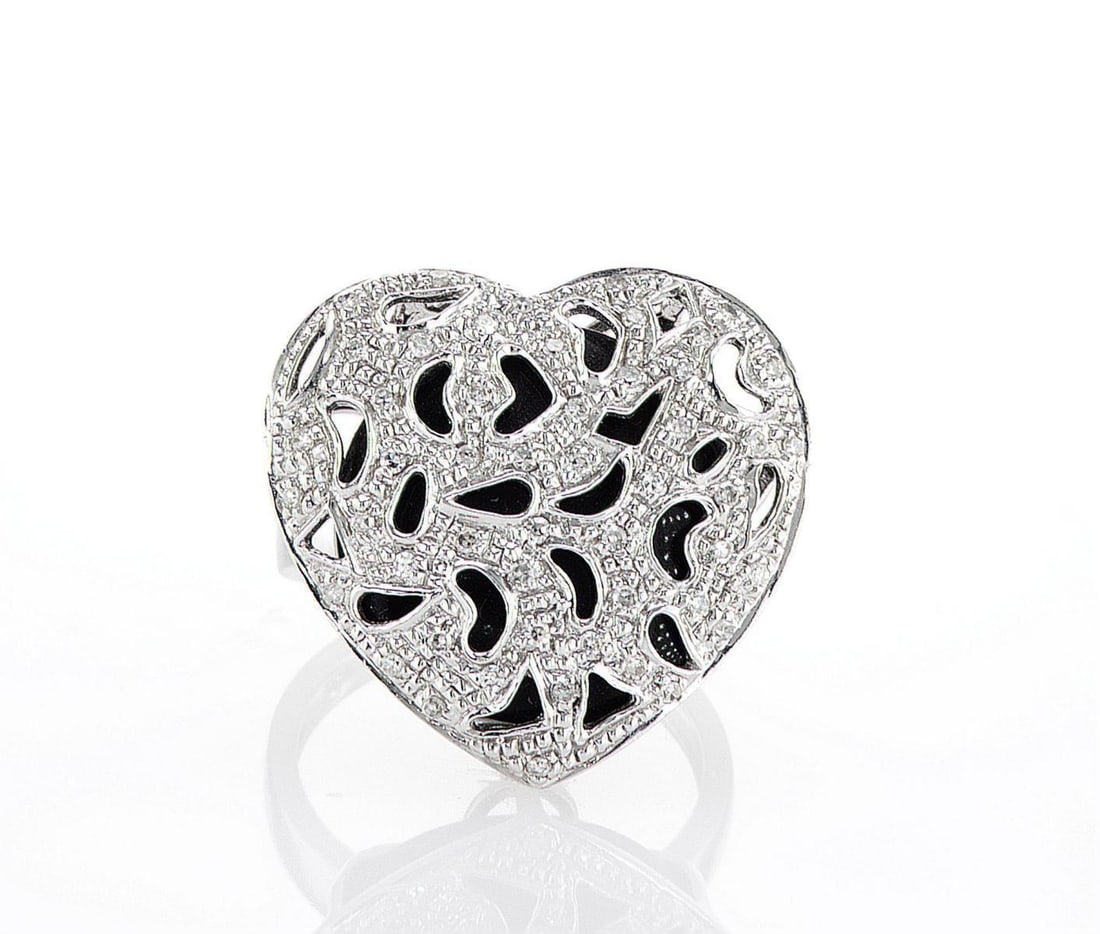 18kt White Gold 0.27ctw Diamond Ring (1 of 2)