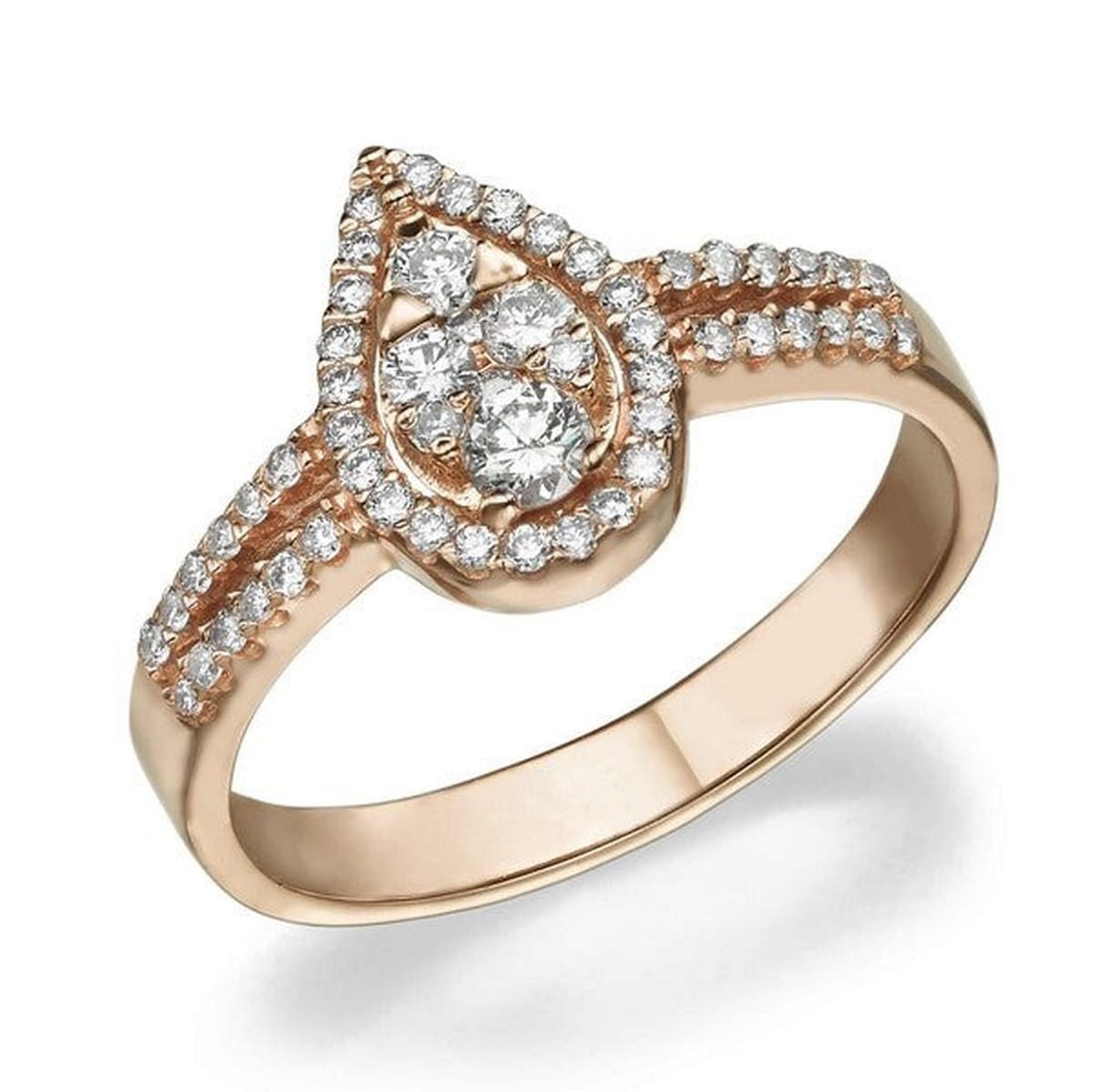 14kt Rose Gold 0.44ctw Diamond Ring (1 of 1)