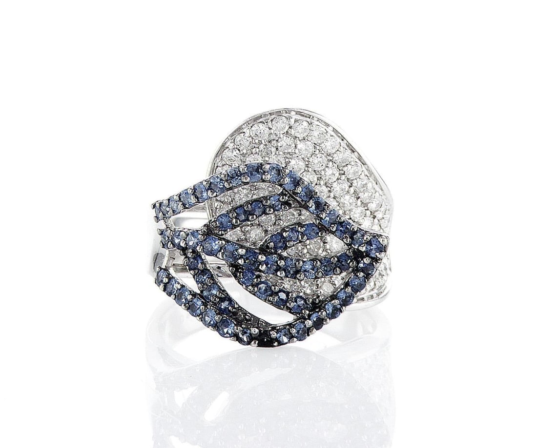 18kt White Gold 1.17ctw Diamond Ring (1 of 2)