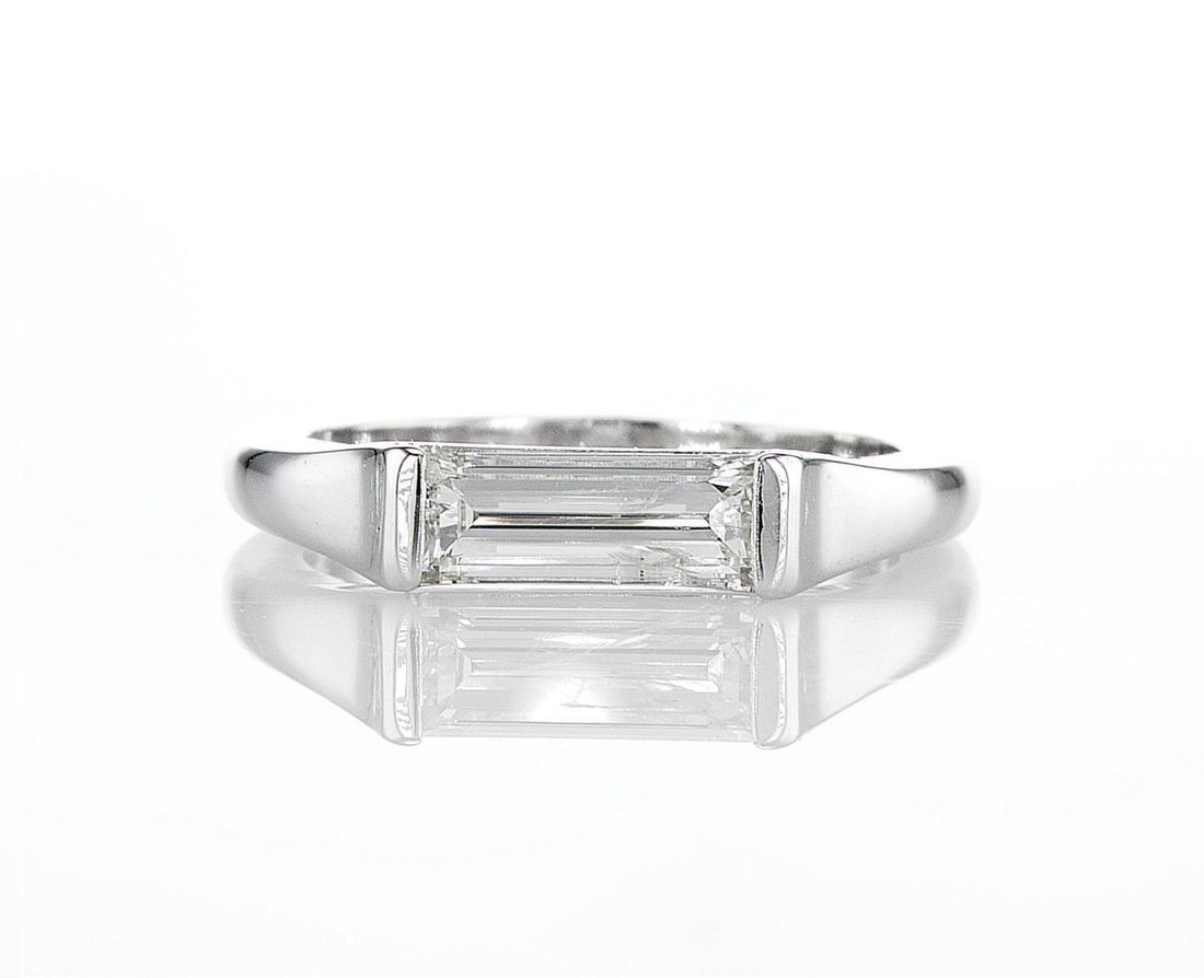 14kt White Gold 1.03ctw Diamond Ring (1 of 2)