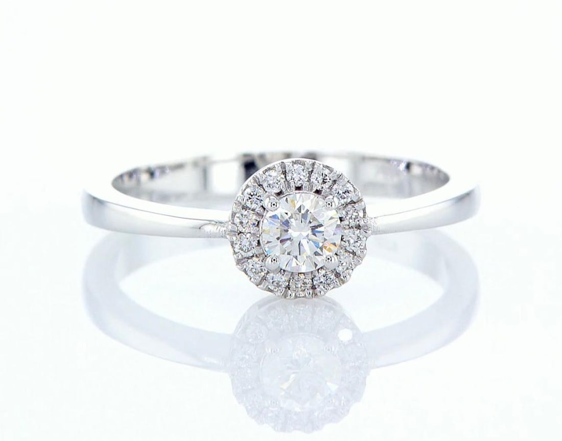 14kt White Gold 0.4ctw Diamond Ring (1 of 2)