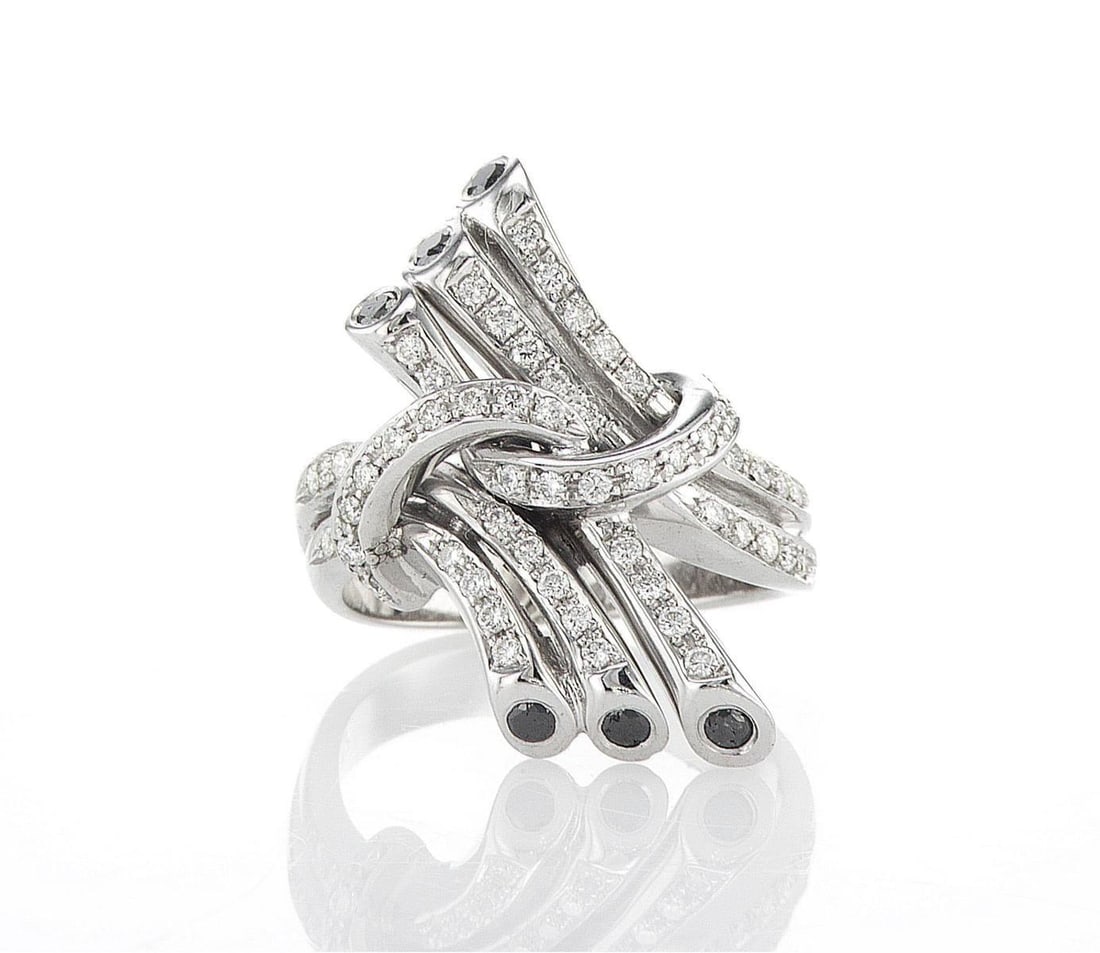 18kt White Gold 0.66ctw Diamond Ring (1 of 2)