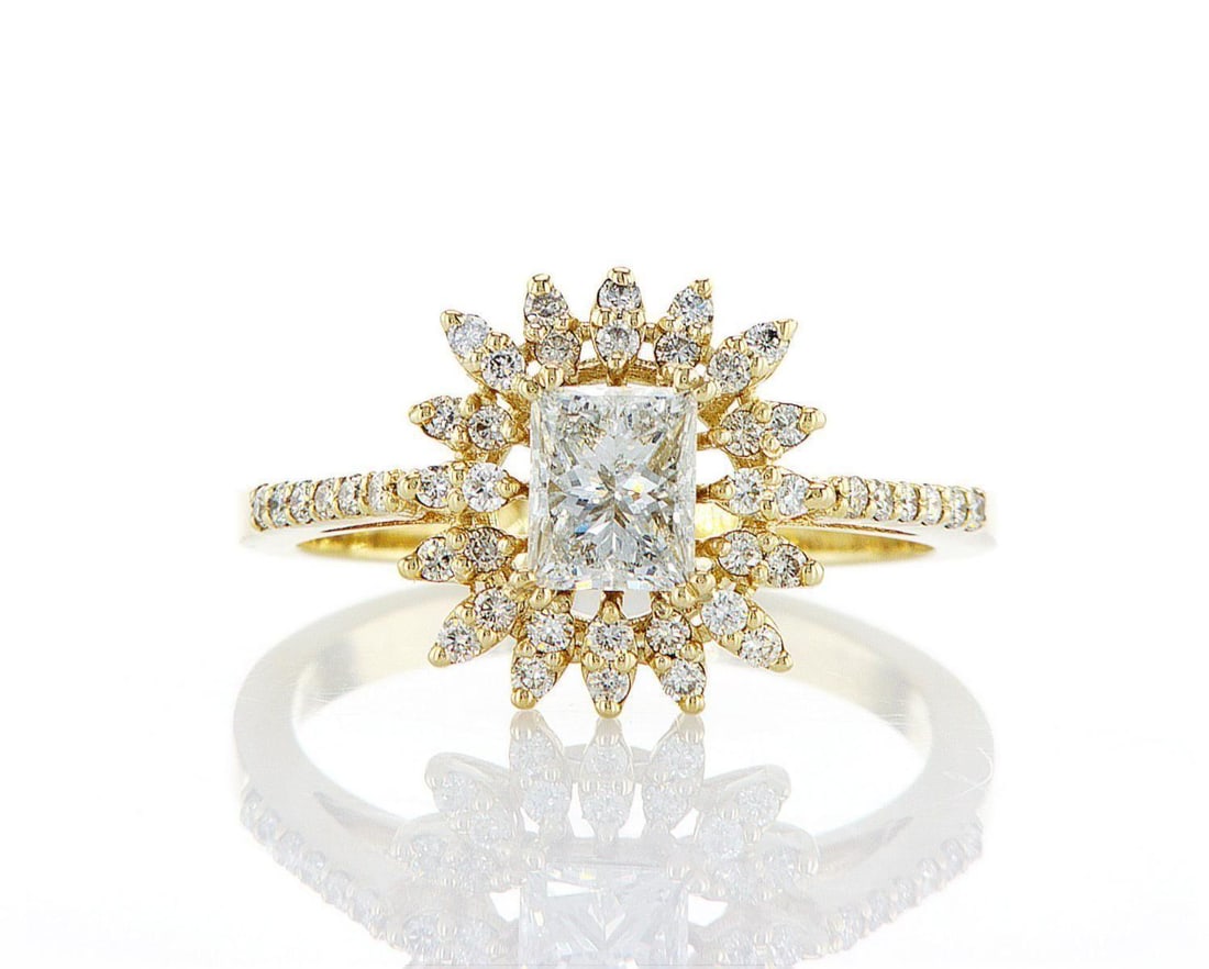 14kt Yellow Gold 1.13ctw Diamond Ring (1 of 2)