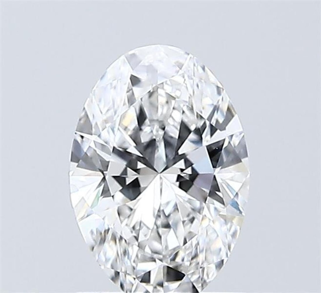 Lab Grown 1 ct, Color D/VVS2 IGI Graded Diamond: Lab/Natural Diamond: Lab Carat Weight: 1 Color Grade: D Clarity Grade: VVS2 Model: Oval Fluorescence: N Polish: EXCELLENT Symmetry: EXCELLENT Depth: 60.4 Table: 62 Size: 8.33-5.68-3.43 Certificate Num