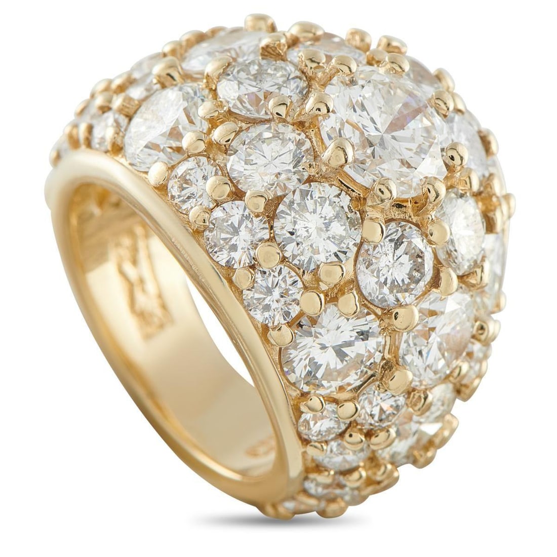 14K YELLOW GOLD 8.85CT DIAMOND RING (1 of 3)
