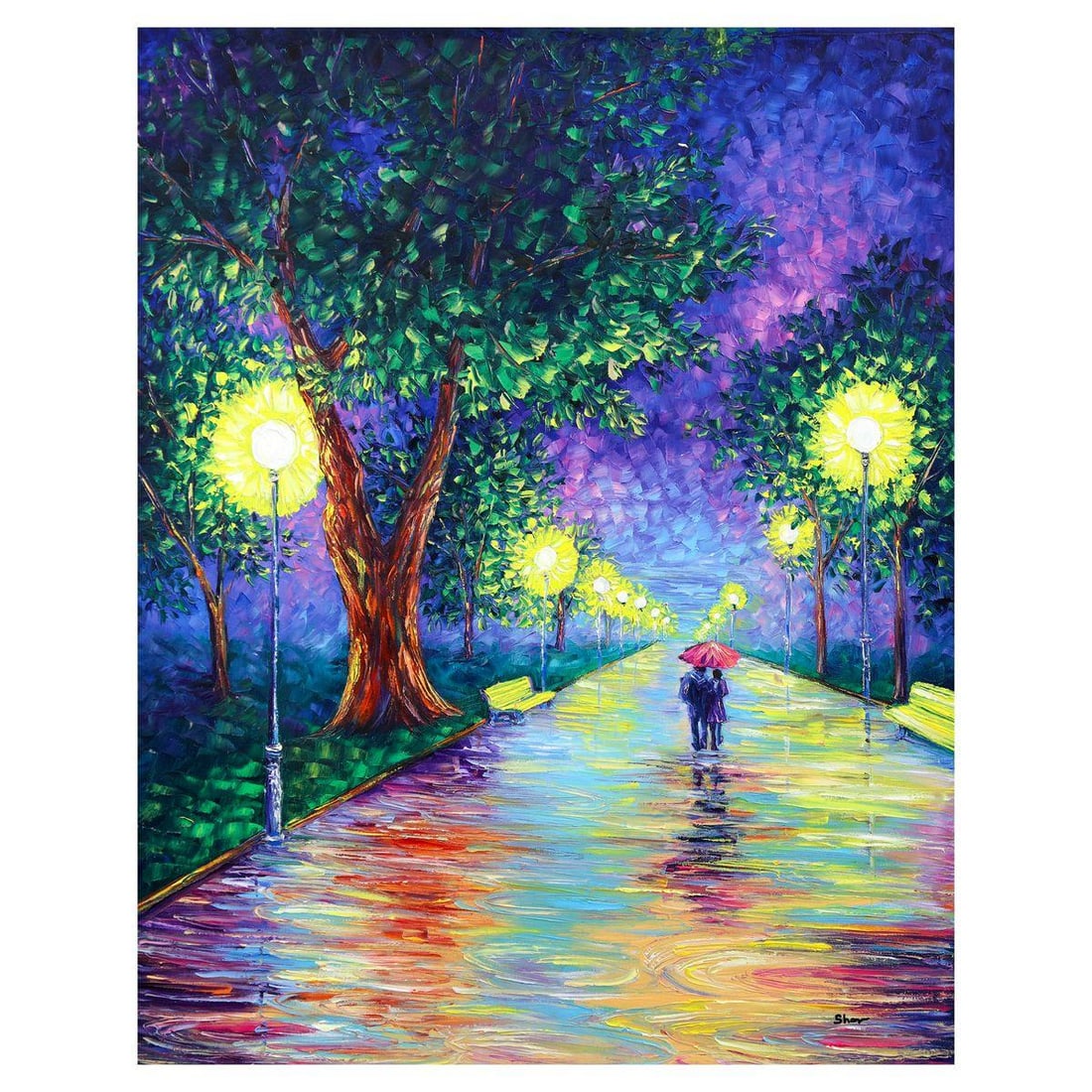 Svyatoslav Shyrochuk- Original Oil on Canvas "Between Sky and Time" (1 of 2)