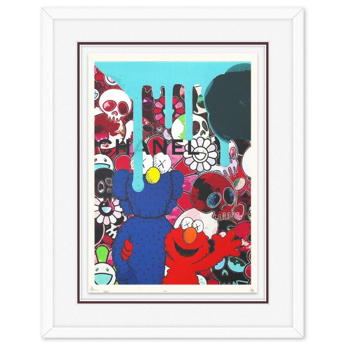 Death NYC- Fine Art Print: Artist: Death NYC. Medium: Fine Art Print. Size: 17.5" x 12.5". Measures approx. 24" x 19" (framed). Signature: Hand Signed by the artist. Certificate of Authenticity: Is included. Reference#: 56156.