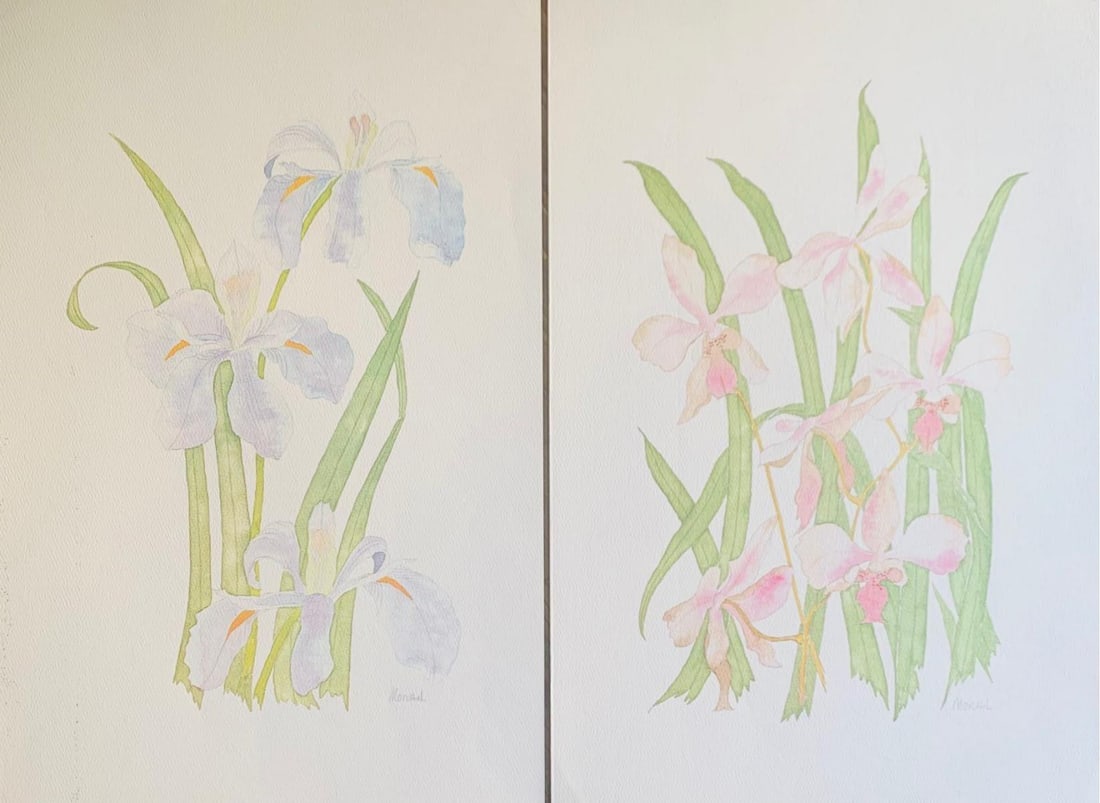 Moran- Lithograph on paper set of 2 prints (1 of 2)