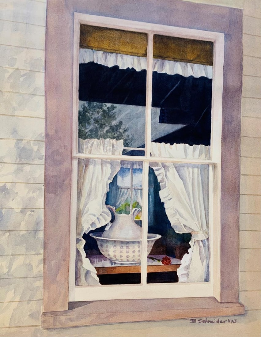 B Schneider- Original watercolor on paper (1 of 1)