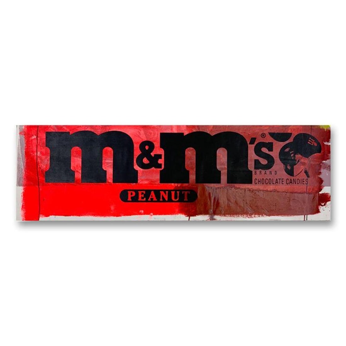 Steve Kaufman (1960-2010), "M&Ms Peanut" Hand Signed and Numbered Limited Edition Hand Pulled (1 of 2)