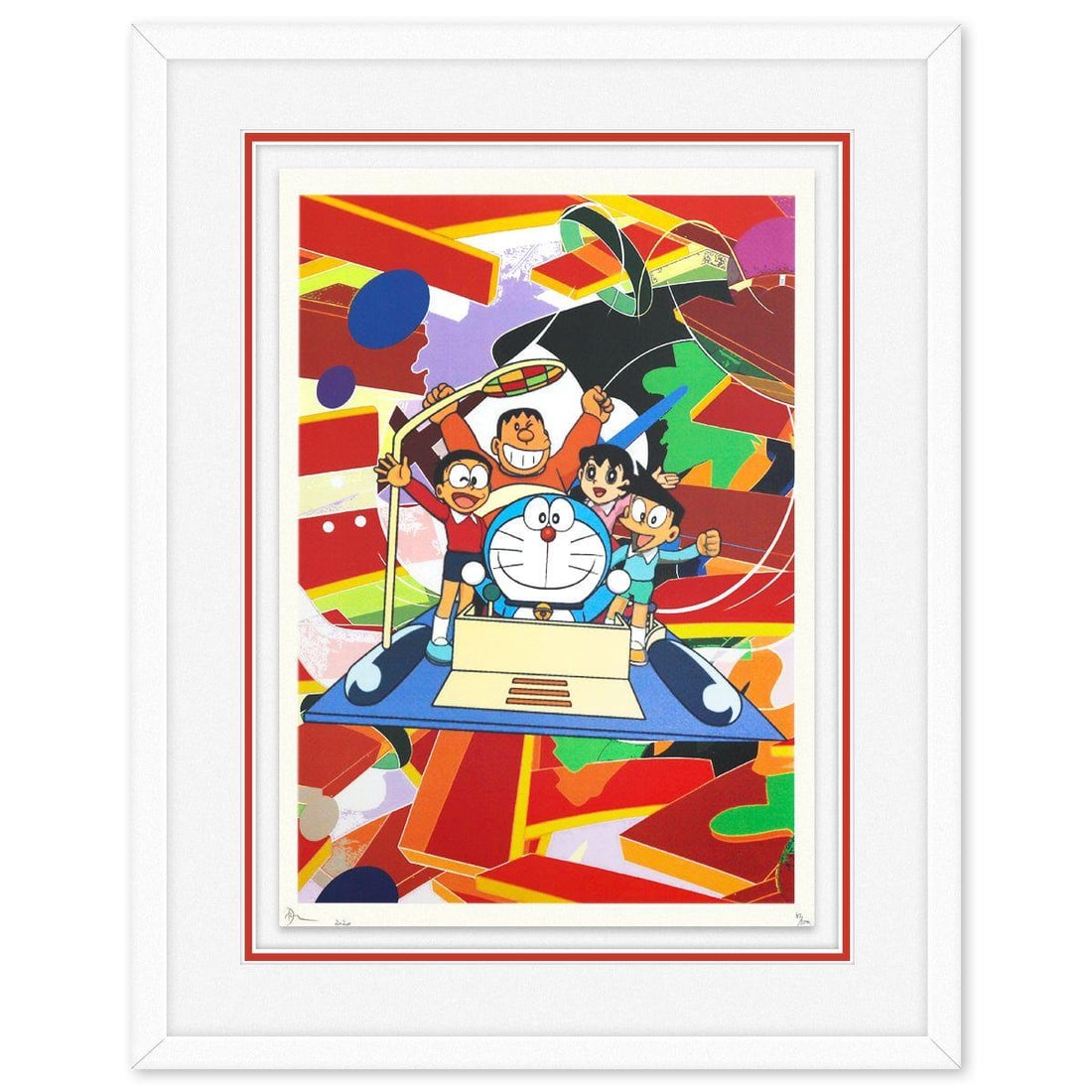 Death NYC- Fine Art Print: Artist: Death NYC. Medium: Fine Art Print. Size: 17.5" x 12.5". Measures approx. 24" x 19" (framed). Signature: Hand Signed by the artist. Certificate of Authenticity: Is included. Reference#: 56138.