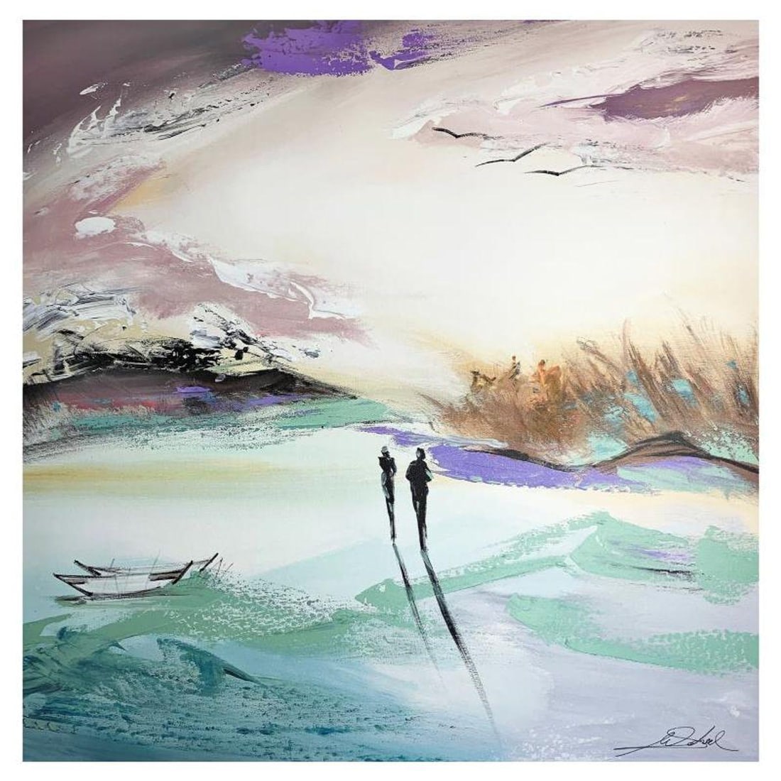 Alfred Gockel, "Room for Freedom" Hand Signed Limited Edition on Canvas with Letter of Authenticity.: "Room for Freedom" is a limited edition giclee on canvas by Alfred Gockel. The piece is hand signed and numbered and comes with a letter of authenticity. Measures approximately 27" x 27".