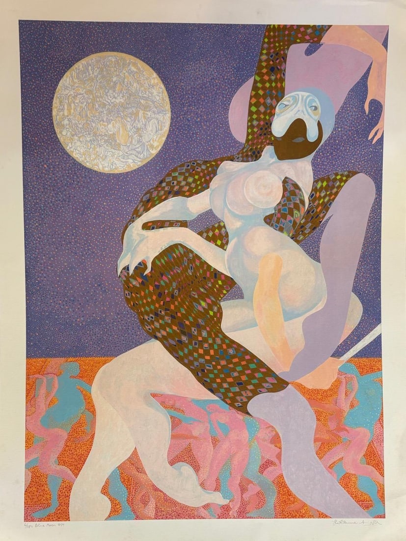 Azoulay- Giclee on paper: Artist: Azoulay. Medium: Giclee on paper. Size: 32" x 40". Signature: Hand Signed and numered. Reference#: 94145.