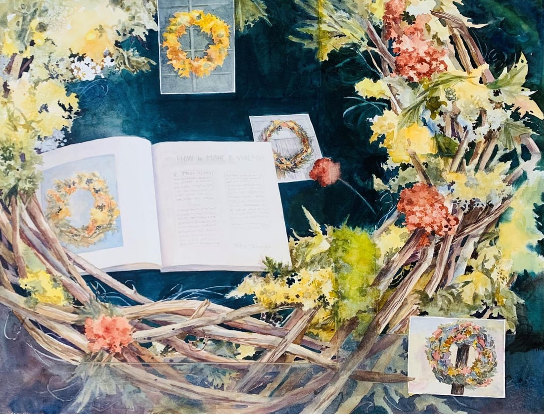 Betsy Schneider- Original gouache on thick paper: Artist: Betsy Schneider. Medium: Original gouache on thick paper. Size: 23" x 30". Signature: Signed. Reference#: 37442.