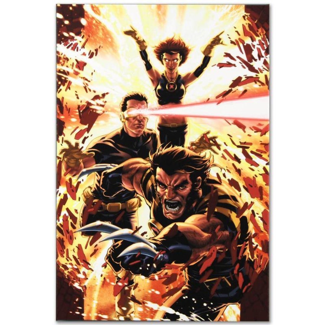 Marvel Comics "Ultimatum: X-Men Requiem #1" Numbered Limited Edition Giclee on Canvas by Mark Brooks (1 of 1)