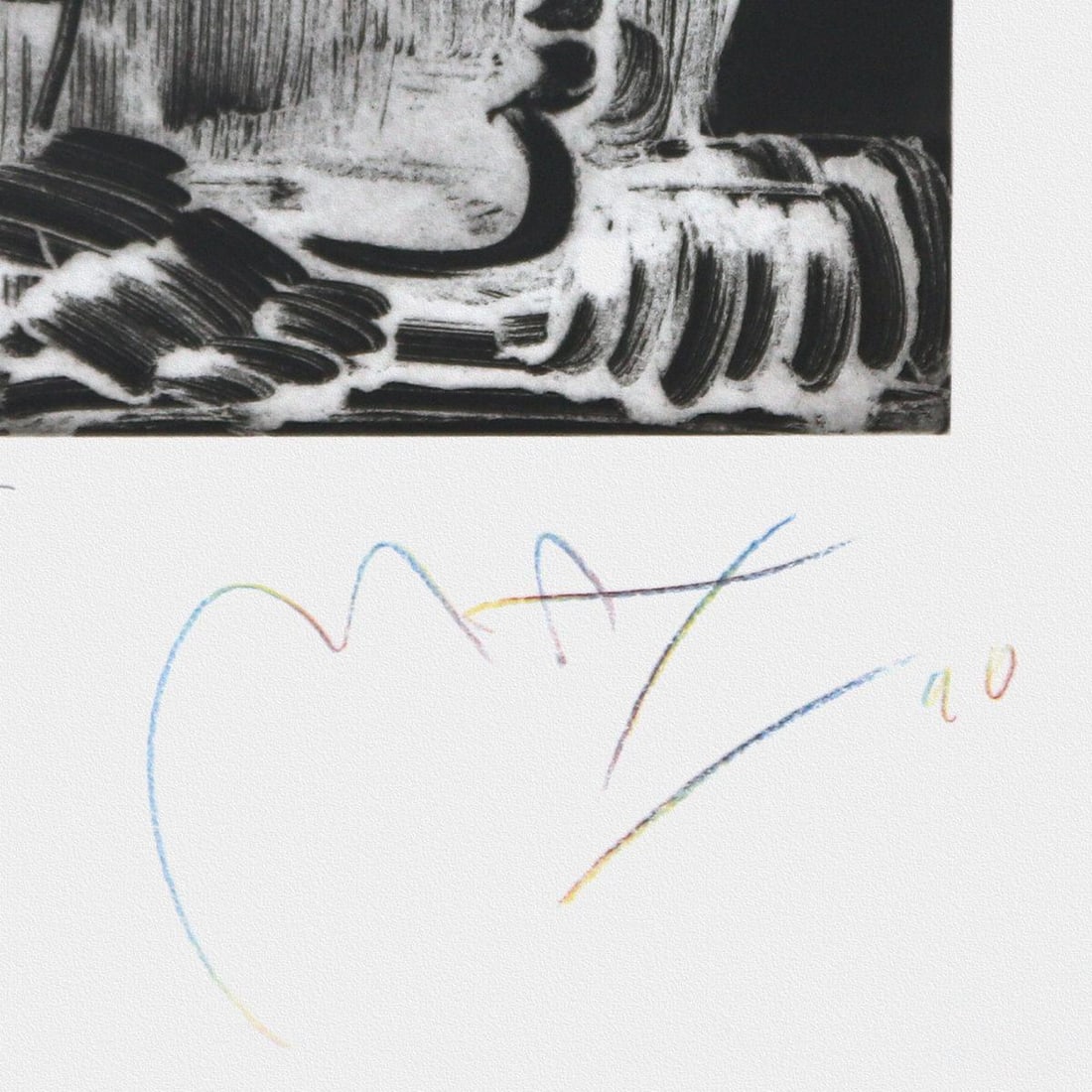 Peter Max- Etching "Untitled" - 2