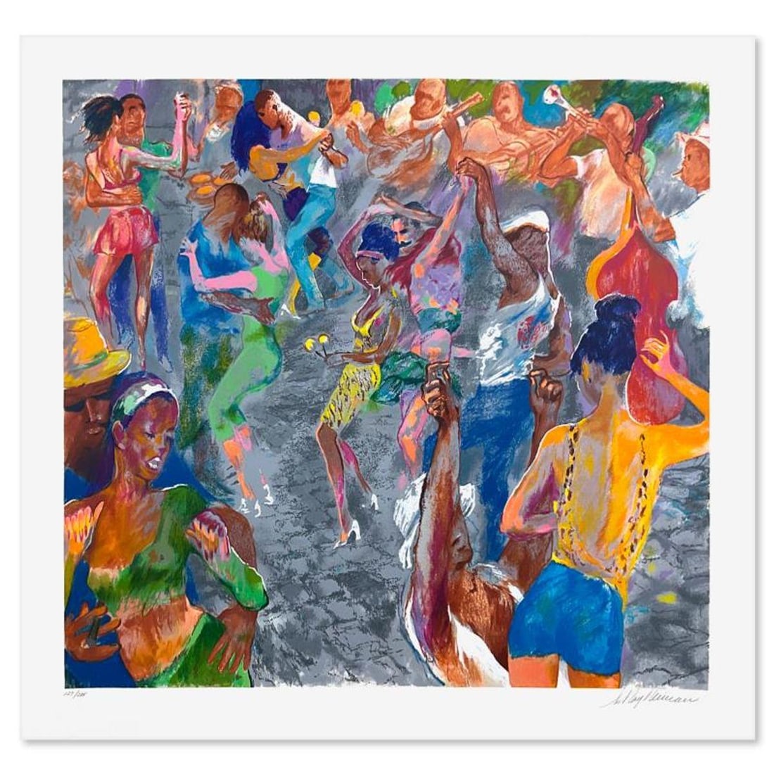 LeRoy Neiman (1921-2012), "Havana Rhythm" Limited Edition Serigraph, Numbered 127/225 and Hand (1 of 2)