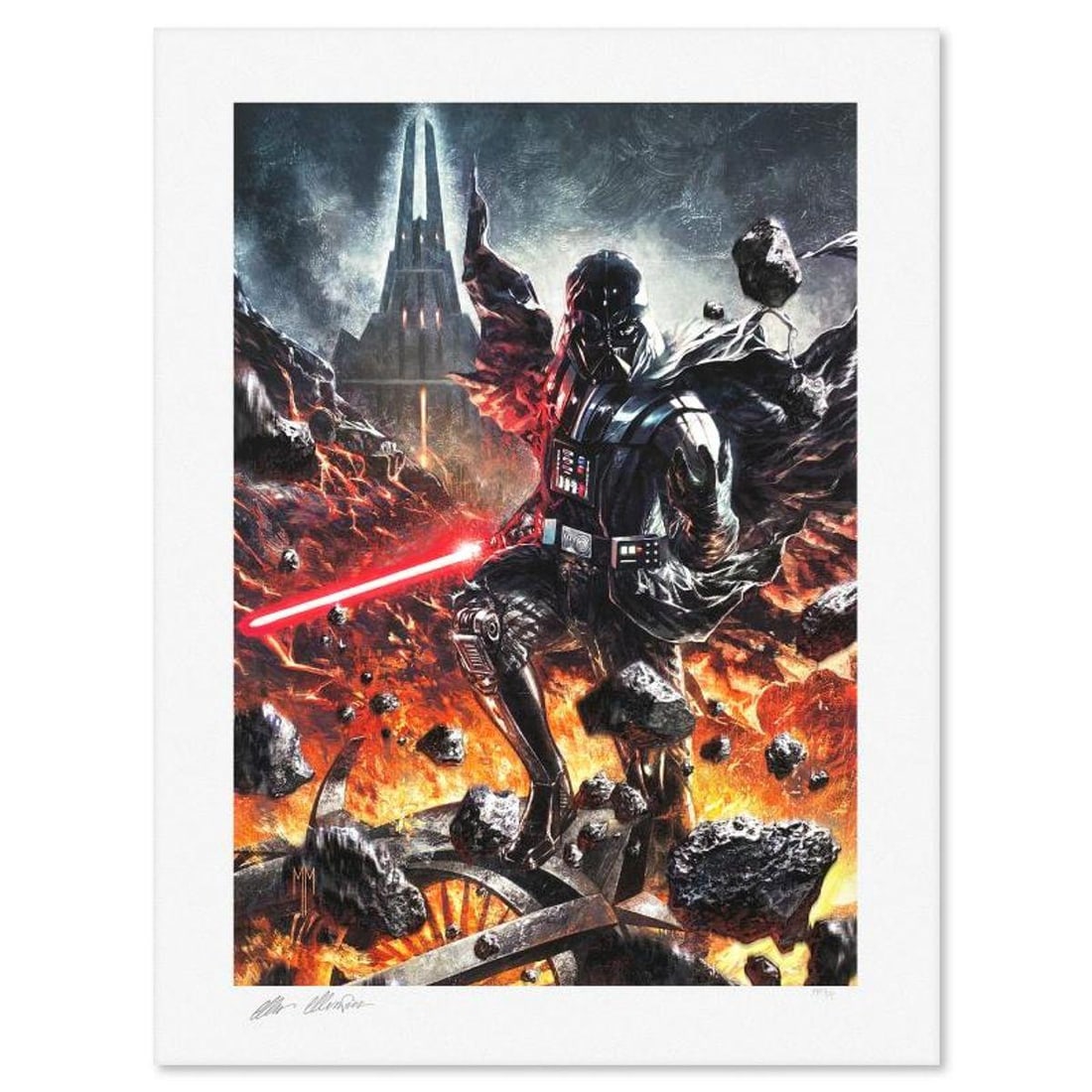 Star Wars & Marco Mastrazzo, "Darth Vader: The Chosen One" Limited Edition, PP Numbered 3/4 and (1 of 2)