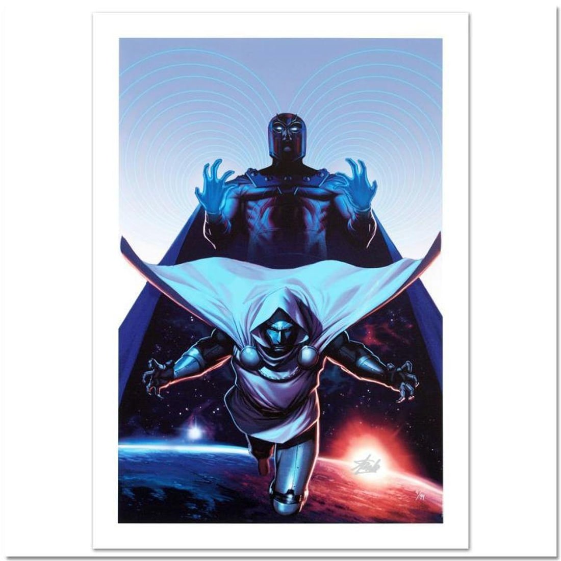 Stan Lee Signed, Marvel Comics Limited Edition Canvas 3/99 "X-Men #16" with Certificate of (1 of 1)