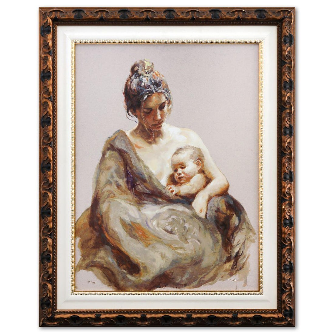 Royo- Serigraph "Caricia" (1 of 5)