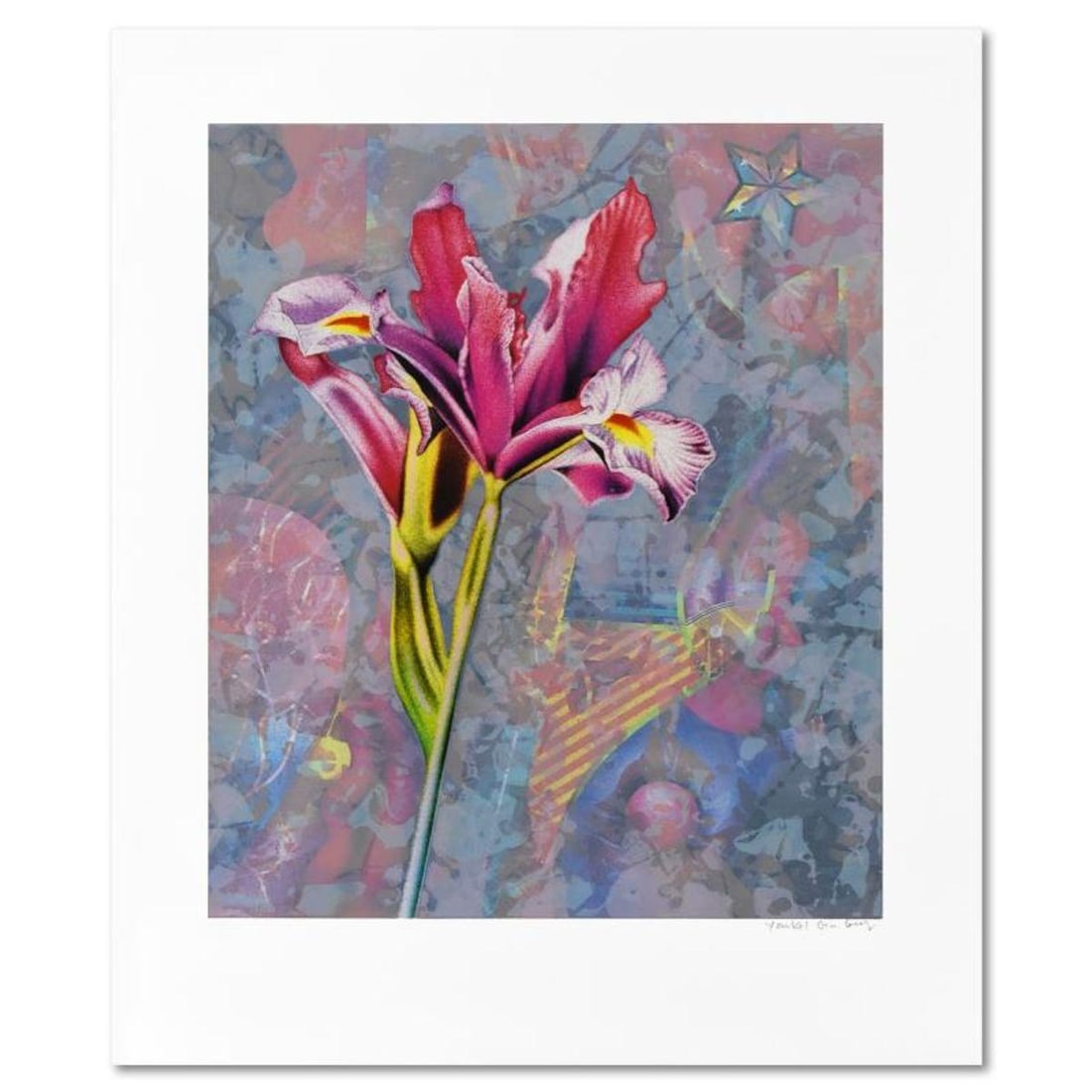 Yankel Ginzburg, "Evening Dress" Limited Edition Serigraph from an AP Edition, Hand Signed with (1 of 2)