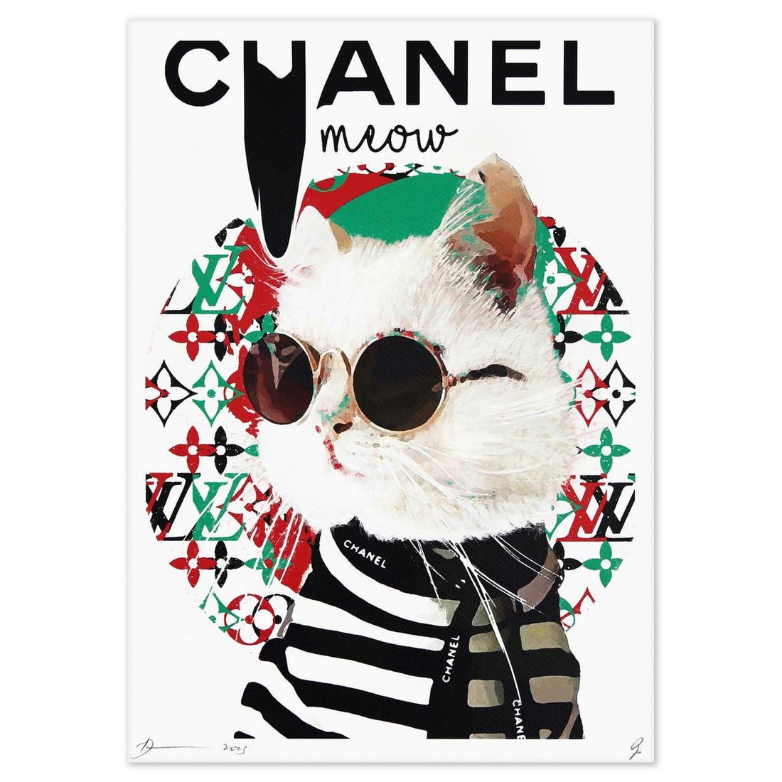 Death NYC- Fine art Print: Artist: Death NYC. Medium: Fine art Print. Size: 18" x 12". Signature: Hand signed and numbered. Certificate of Authenticity: Is included. Reference#: 36755.