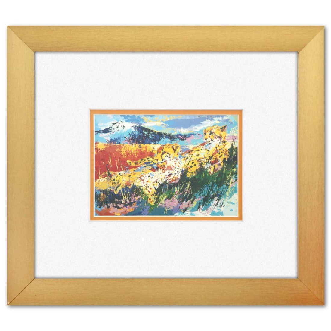 Leroy Neiman- Offset Lithograph: Artist: Leroy Neiman. Medium: Offset Lithograph. Size: 5.5" x 7.5". Measures approx. 15" x 17" (framed). Signature: Signed in plate. Reference#: 84851.