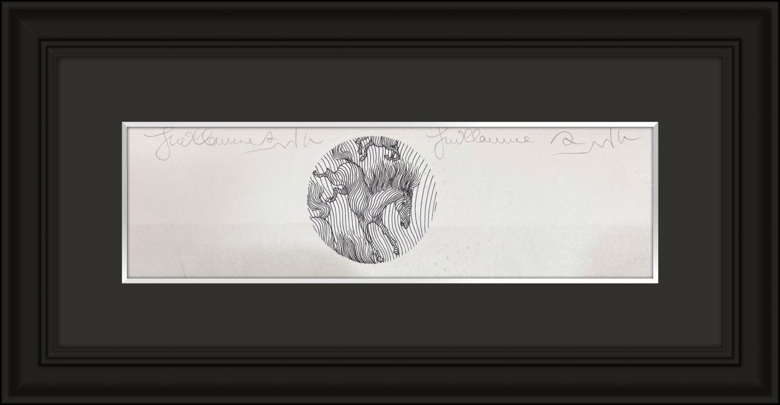 Azoulay- Original pen and ink design on paper (1 of 3)