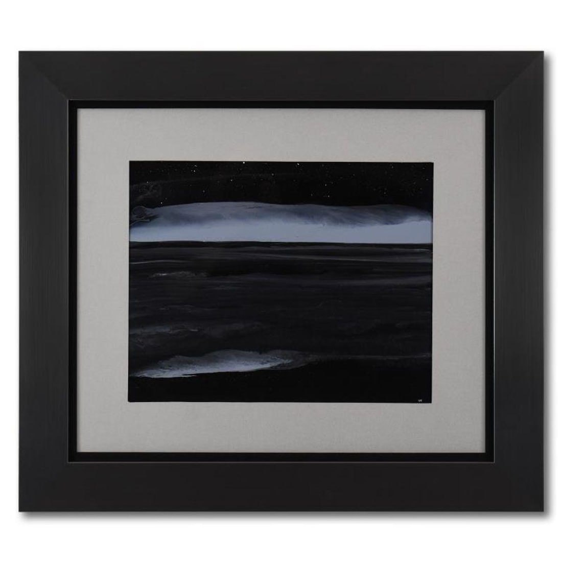 Wyland, "Night of Stars" Framed Original Acrylic Painting on Masonite, Hand Signed with Letter of: "Night of Stars" is an original painting on masonite by Wyland, hand signed by the artist. This piece comes custum framed. Includes Letter of Authenticity. Measures approx. 29" x 33" (framed), 15" x 1