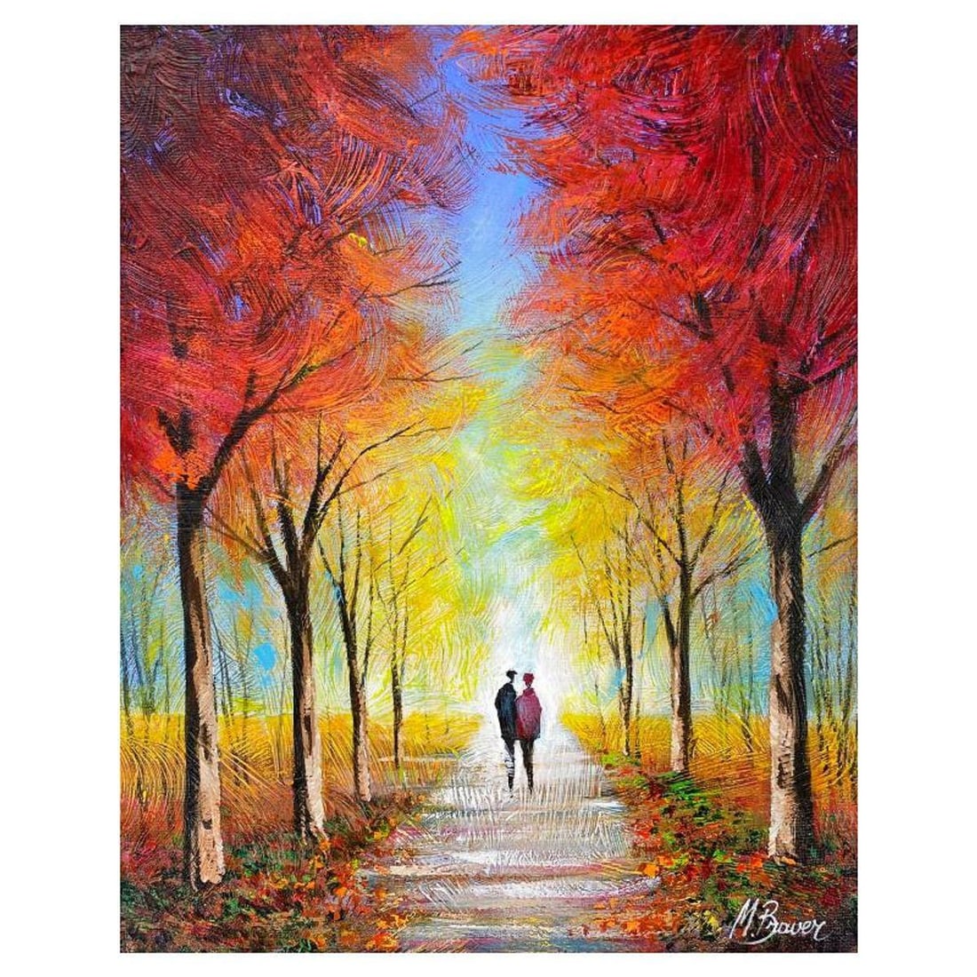 Mark Braver, Original Oil Painting on Canvas, Hand Signed with Letter of Authenticity.: This is an original oil painting on canvas by Mark Braver, hand signed by the artist. Includes Letter of Authenticity. Measures approx. 20" x 16" (image).