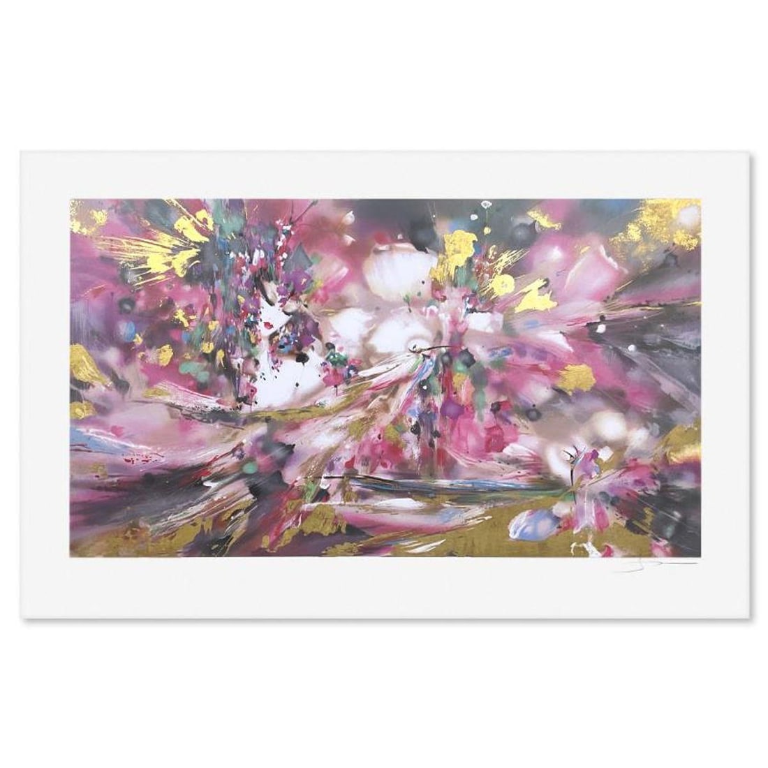 Suzanne Marie, "Passengers" Limited Edition Printer's Proof Serigraph, Numbered and Hand Signed with: Passengers is a limited edition printer's proof serigraph on paper by Suzanne Marie, numbered and hand signed by the artist. Includes Letter of Authenticity. Measures approx. 22.5" x 35" (border), 17"