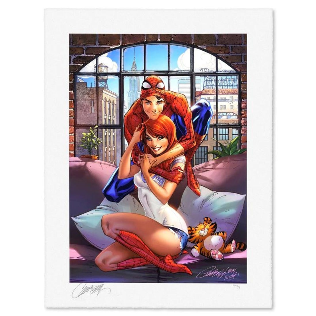 Marvel Comics & J. Scott Campbell, "The Amazing Spider-Man: Renew Your Vows" Limited Edition, PP (1 of 2)