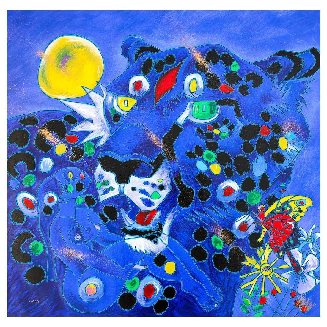 Jian Tie Feng- Serigraph "Vision" (1 of 4)