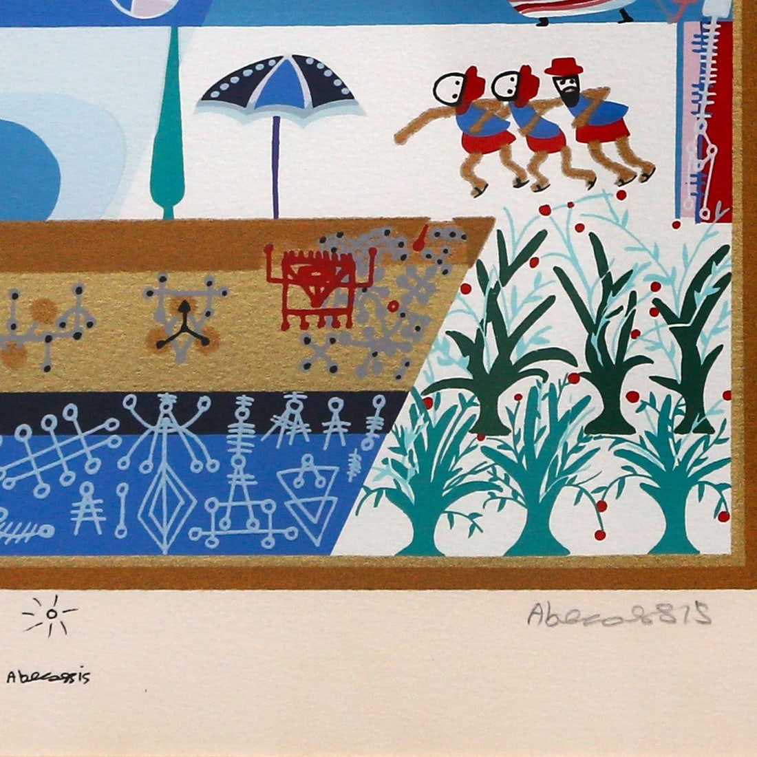 Raphael Abecassis- Serigraph - 3