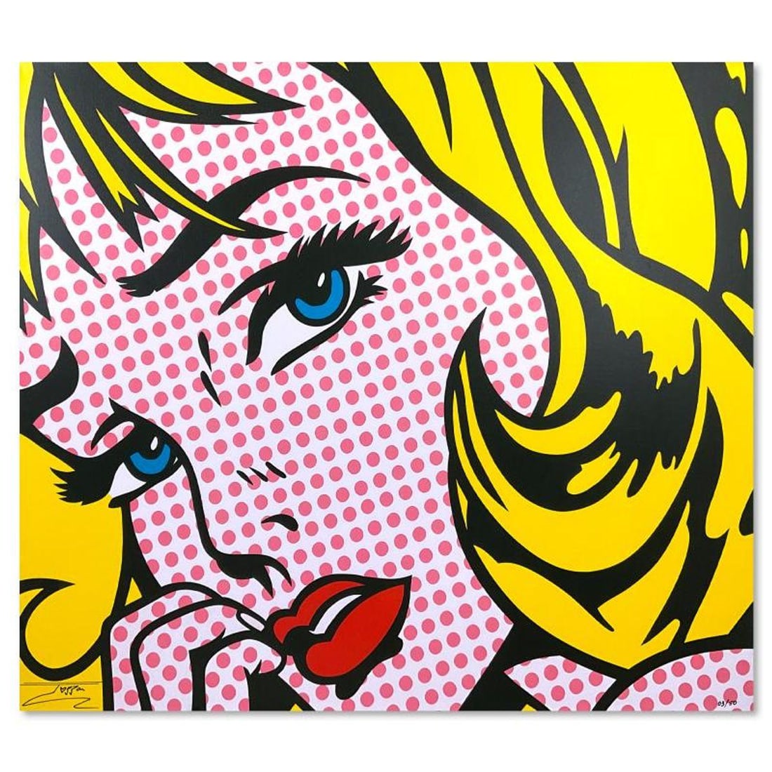 Jozza, "Tribute to Roy" Limited Edition on Gallery Wrapped Canvas, Numbered 3/50 and Hand Signed: Tribute to Roy is a limited edition giclee on canvas by Jozza, numbered 3/50 and hand signed by the artist. This piece comes gallery wrapped. This piece is titled en verso and includes Letter of