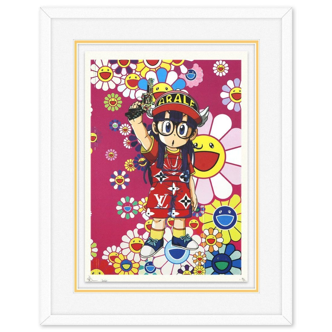 Death NYC- Fine Art Print: Artist: Death NYC. Medium: Fine Art Print. Size: 17.5" x 12.5". Measures approx. 24" x 19" (framed). Signature: Hand Signed by the artist. Certificate of Authenticity: Is included. Reference#: 56141.