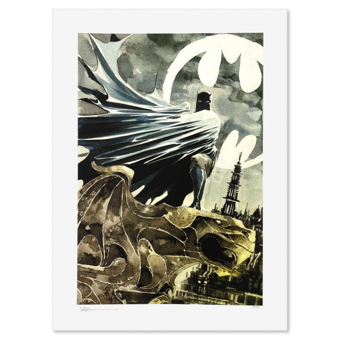 DC Comics & Dustin Nguyen, "Batman: Streets of Gotham" Limited Edition, PP Numbered 3/4 and Signed: Batman: Streets of Gotham is a limited edition giclee on paper from DC Comics and Dustin Nguyen, PP numbered 3/4 and bearing the authorized signature of the artist. Includes Letter of Authenticity. Me