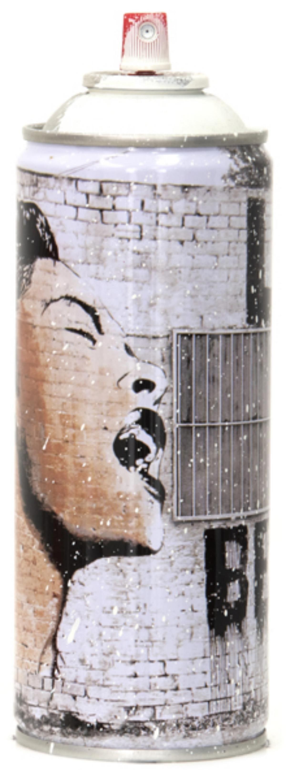 Mr. Brainwash- SPRAY CAN "BILLIE IS BEAUTIFUL, 2020": Artist: Mr. Brainwash. Medium: SPRAY CAN. Title: BILLIE IS BEAUTIFUL, 2020. Size: 7.5" x 2.5". Signature: Numbered and dated. Additional: Cans Include Case. Reference#: 14479.