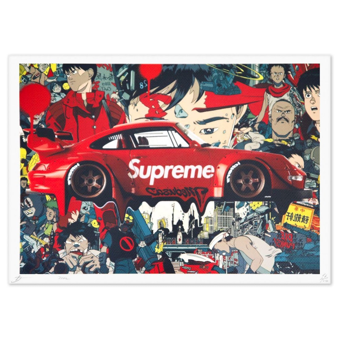 Death NYC- Fine art Print: Artist: Death NYC. Medium: Fine art Print. Size: 12" x 18". Signature: Hand signed and numbered. Certificate of Authenticity: Is included. Reference#: 36729.