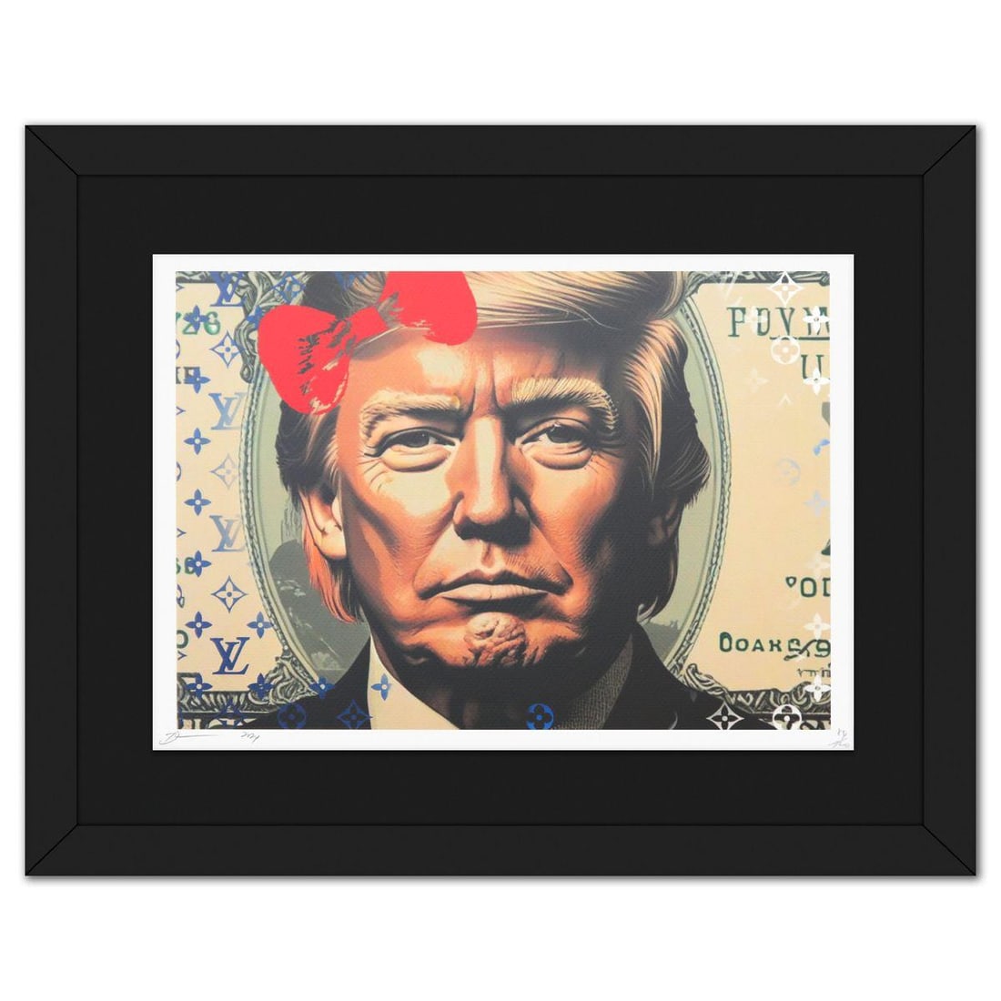 Death NYC- Fine art Print: Artist: Death NYC. Medium: Fine art Print. Size: 12" x 18". Measures approx. 19" x 24" (framed). Signature: Hand signed and numbered. Certificate of Authenticity: Is included. Reference#: 49191.